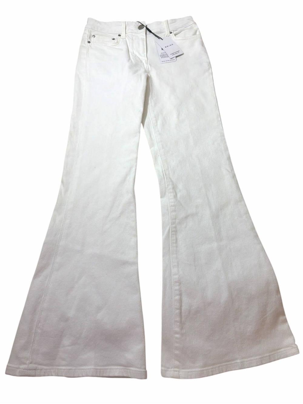 🆕Reiss -  High-Rise Flare Jeans - Picture 4 of 15